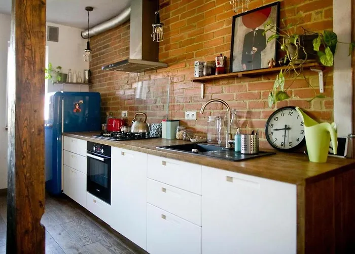 Stylowy, Przestronny 80m2 Na Zielonej Ulicy W Centrum Apartment